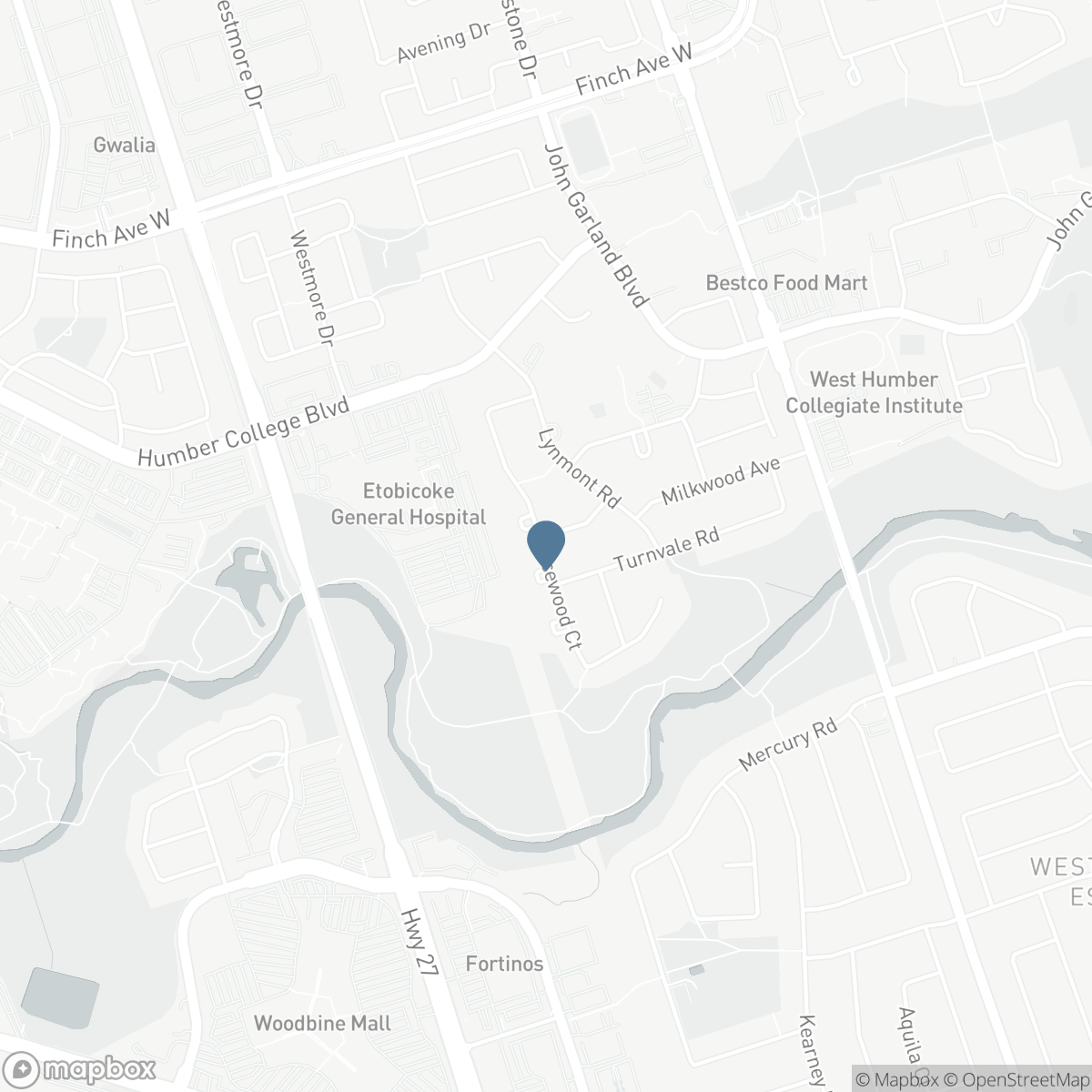 1 MOSSWOOD LANE, Toronto, Ontario M9V 1M3